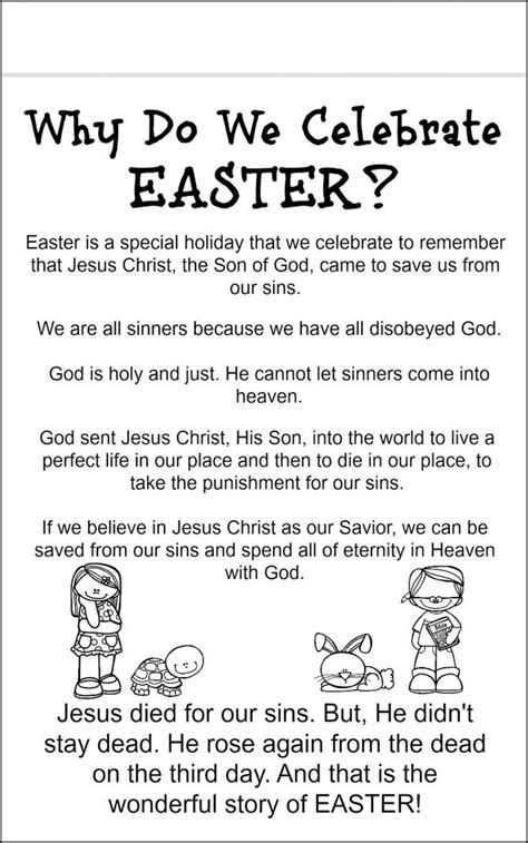 Easter Education for Kids .